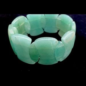 Aventurine Natural Crystal Gemstone Bracelete